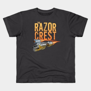 The Razor Crest Kids T-Shirt